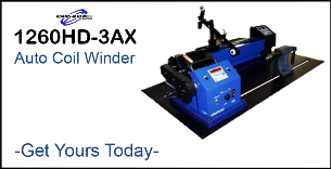 1260-3AX Heavy Duty Auto Coil Winder